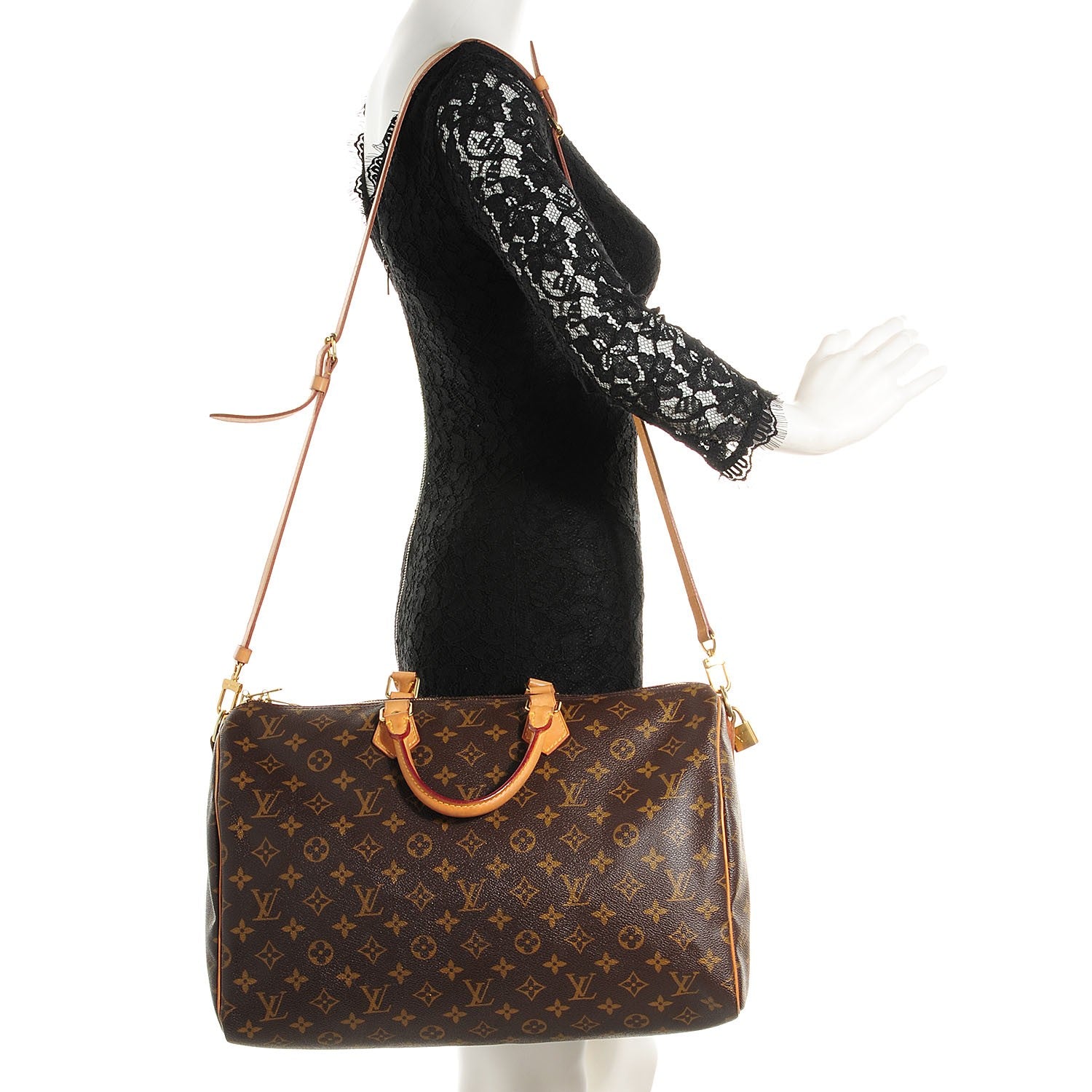 Louis Vuitton Monogram Speedy Bandouliere 40 2 of 7