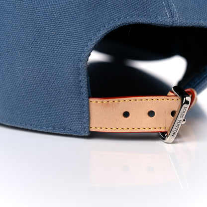 Louis Vuitton Cotton LV Clouds Cap 60 Bleu 9 of 9