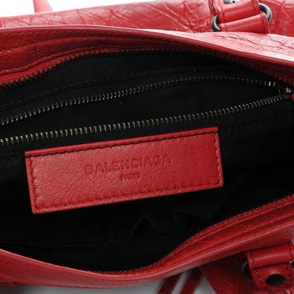 Balenciaga Agneau Classic Hardware S City Rouge Cardinal 7 of 8