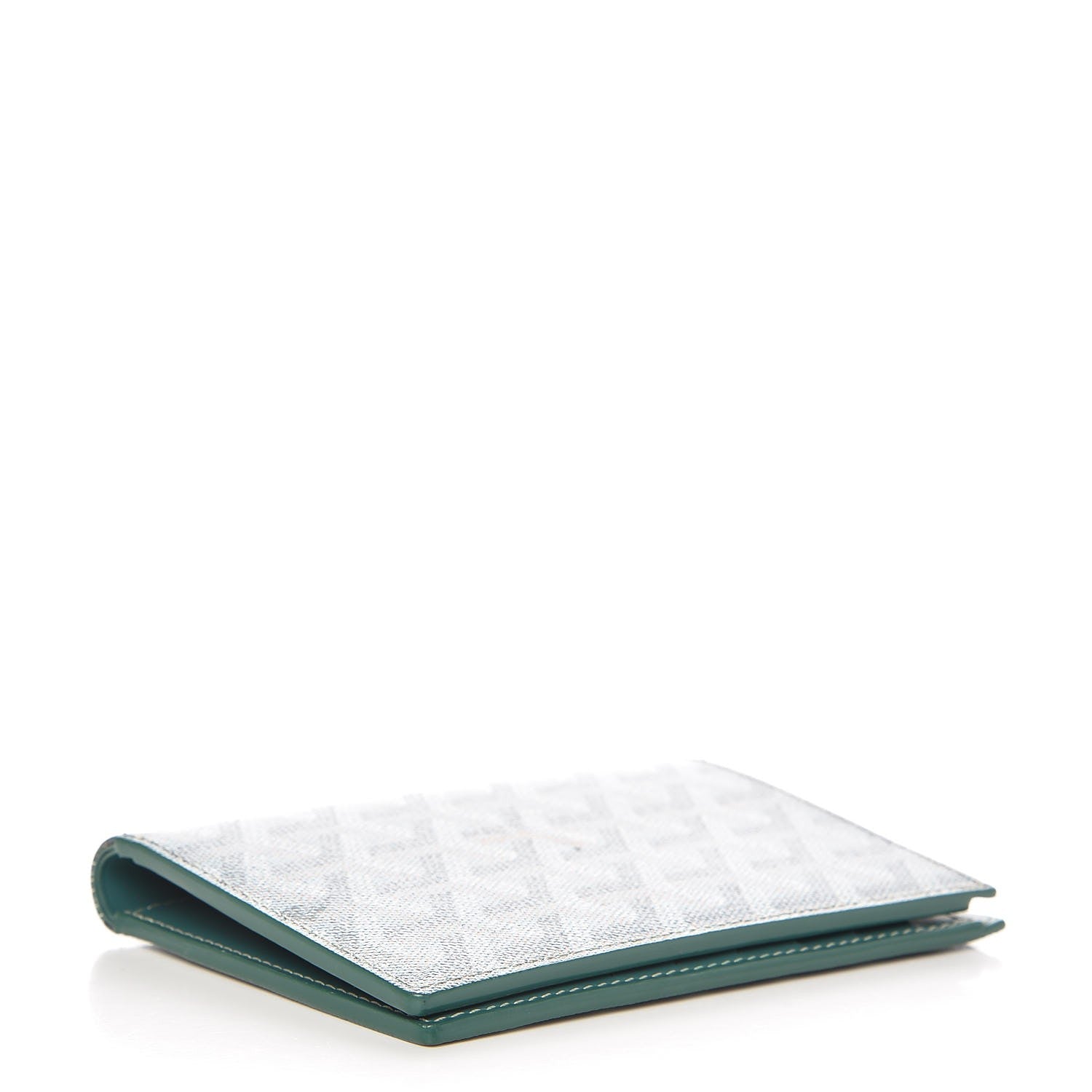 Goyard Chevron Bifold Wallet Green 4 of 7