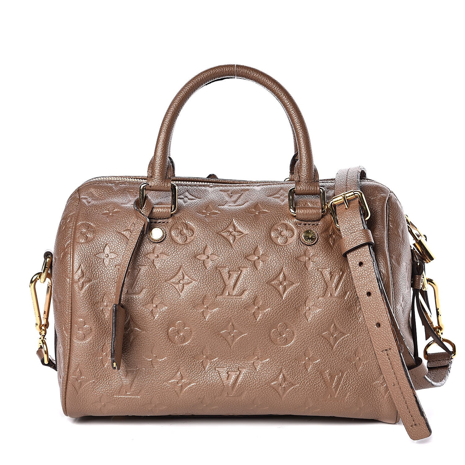 Louis Vuitton Empreinte Speedy Bandouliere 25 Bronze 1 of 22