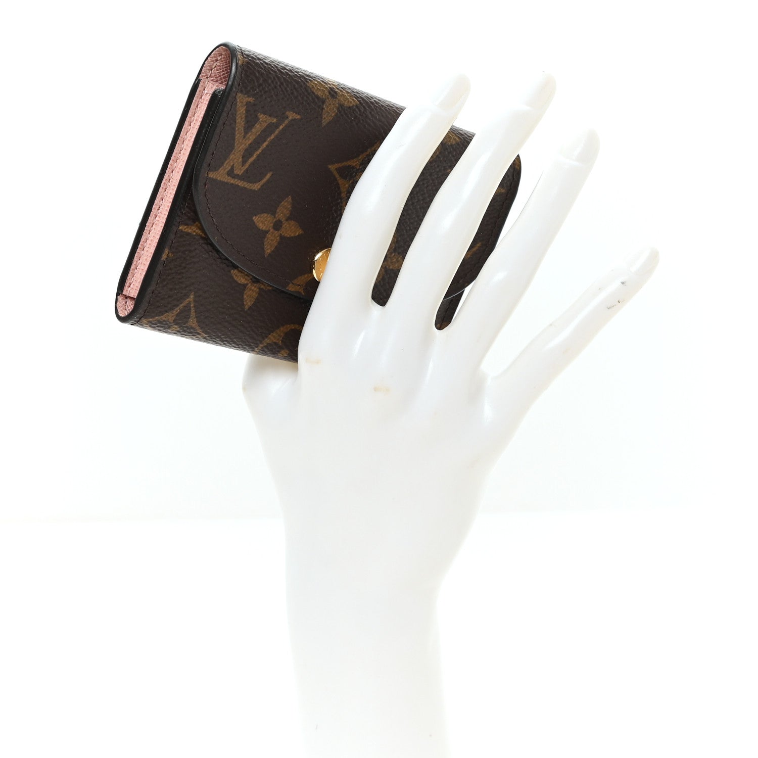 Louis Vuitton Monogram Rosalie Coin Purse Rose Ballerine 2 of 6