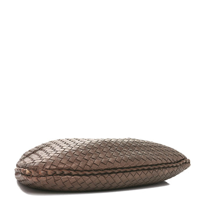 Bottega Veneta Metallic Nappa Intrecciato Medium Veneta Hobo Copper 4 of 11