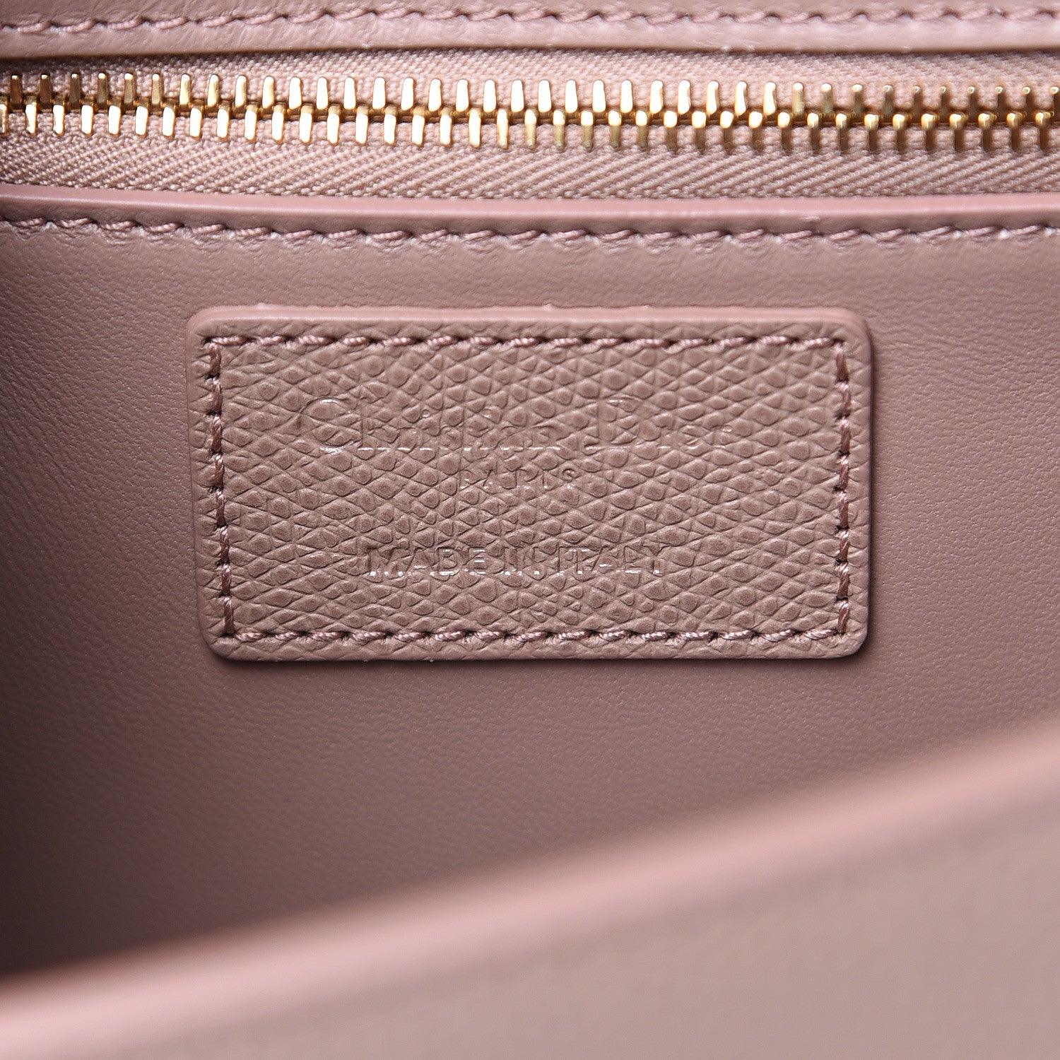 Christian Dior Ultra Matte Grained Calfskin 30 Montaigne Flap Bag Blush 6 of 14