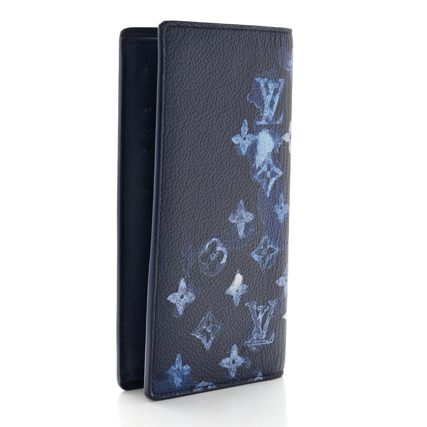 Monogram Ink Watercolor Brazza Wallet