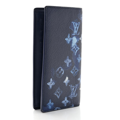 Louis Vuitton Monogram Ink Watercolor Brazza Wallet 3 of 6