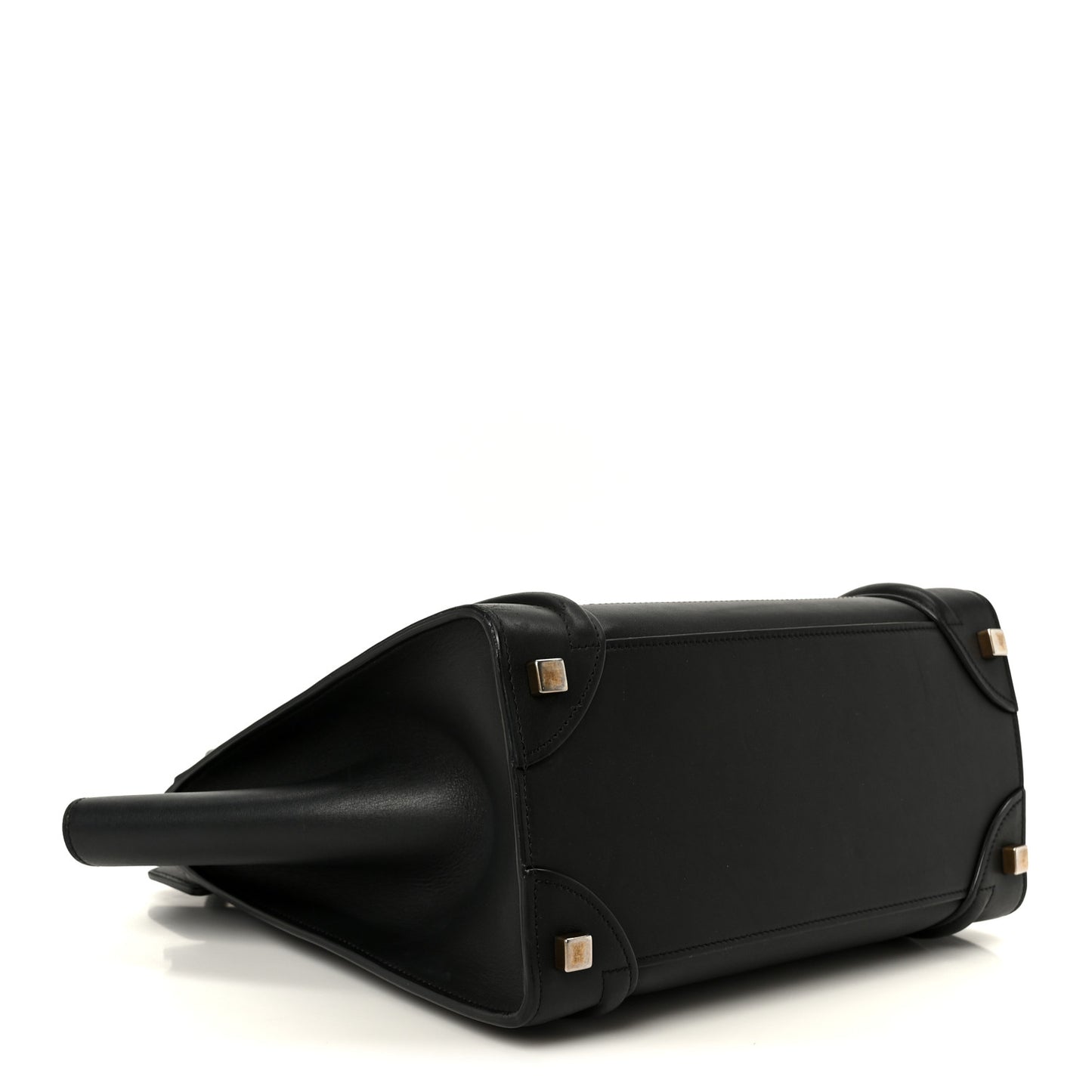 Smooth Calfskin Micro Luggage Black