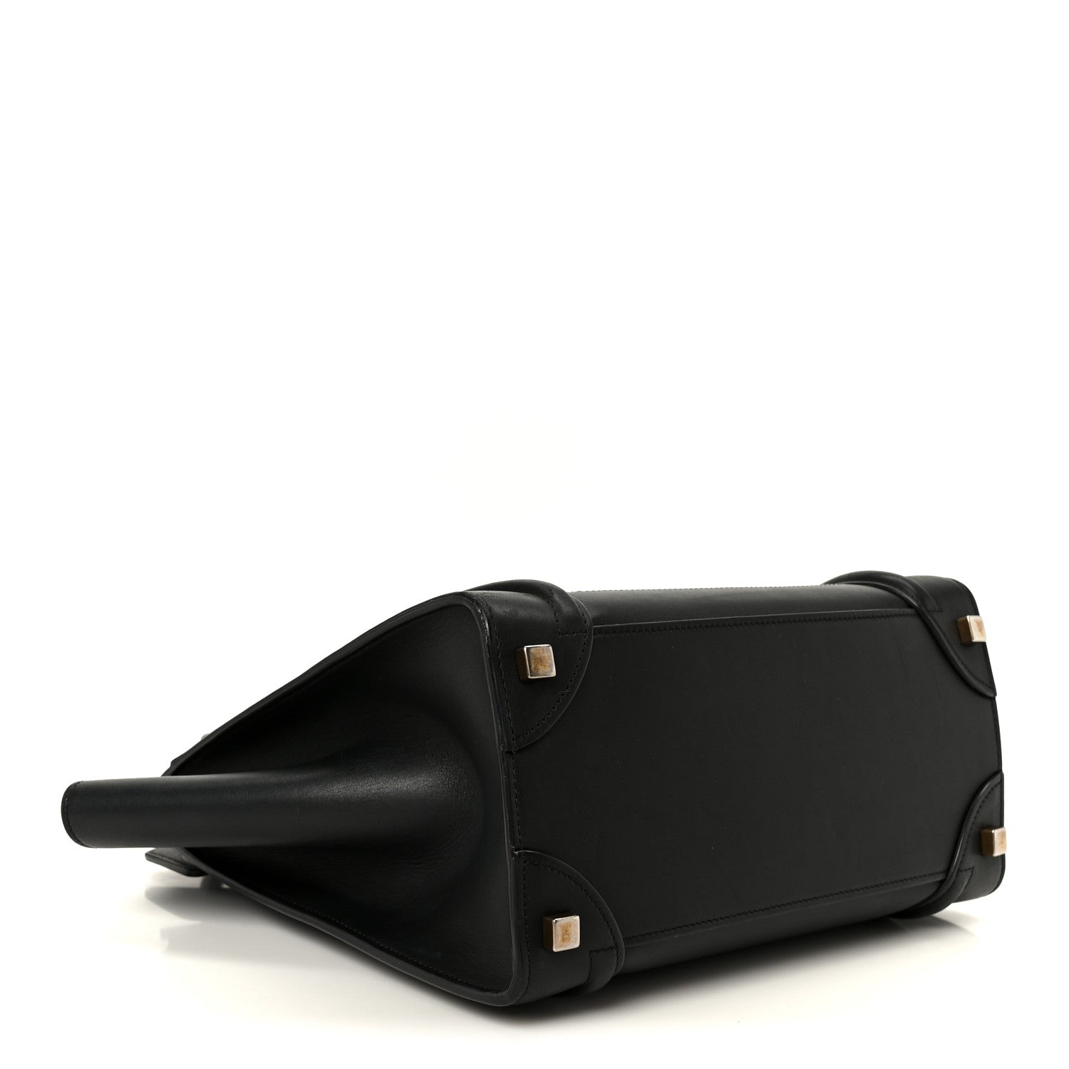 Celine Smooth Calfskin Micro Luggage Black 4 of 11