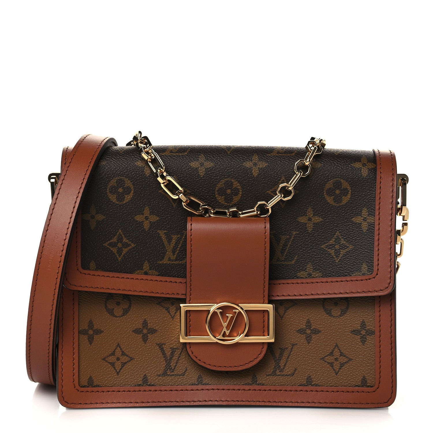 Louis Vuitton Reverse Monogram Dauphine MM 2 of 11