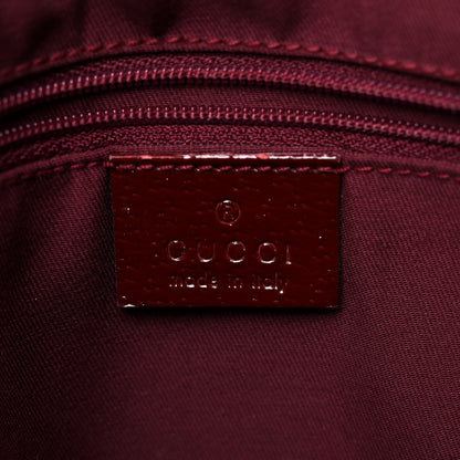 Gucci Monogram Medium Eclipse Shoulder Bag Red 5 of 30