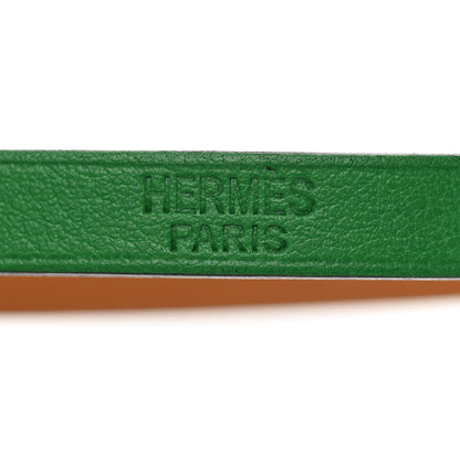 Hermes Swift Hapi 3 MM Triple Tour Wrap Bracelet M Bambou 6 of 9