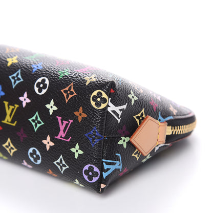 Louis Vuitton Monogram Multicolor Cosmetic Pouch Black Grenade 8 of 8