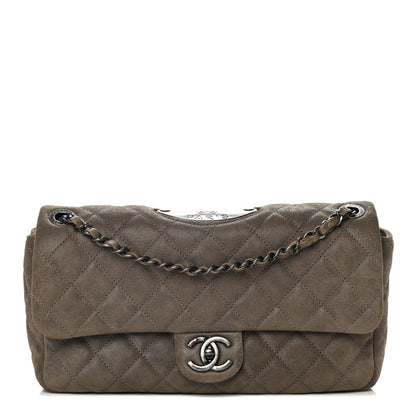 Chanel Iridescent Calfskin Quilted Paris Flap Brown 1 of 13