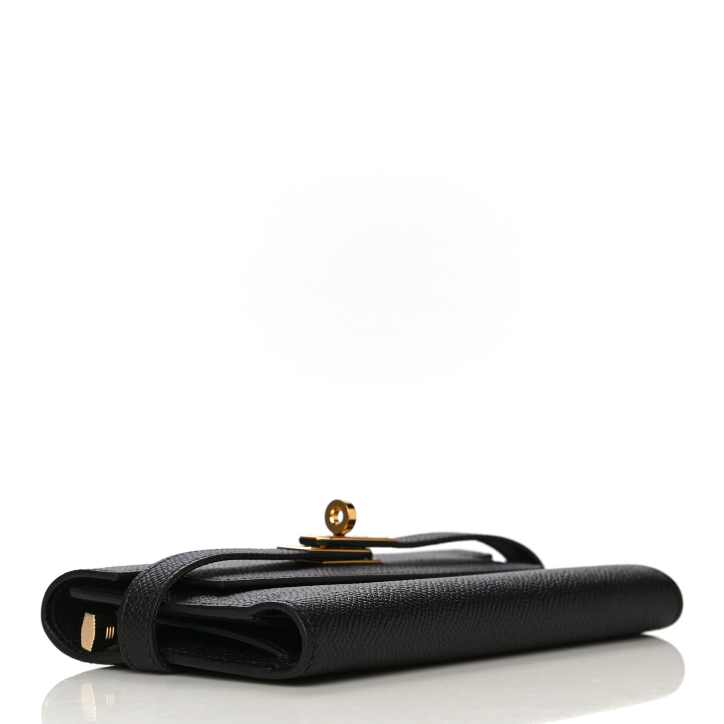 Epsom Medium Kelly Wallet Black
