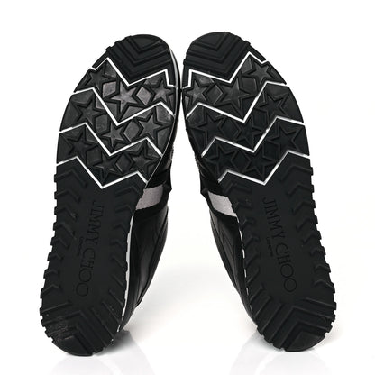 Jimmy Choo Calfskin Mens Star Stud Sneaker 44 Black 6 of 9