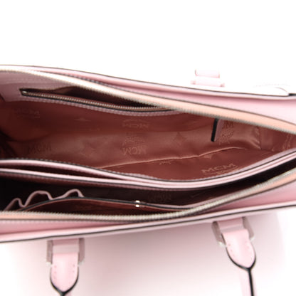 MCM Saffiano Nuovo Tote Chalk Pink 5 of 9