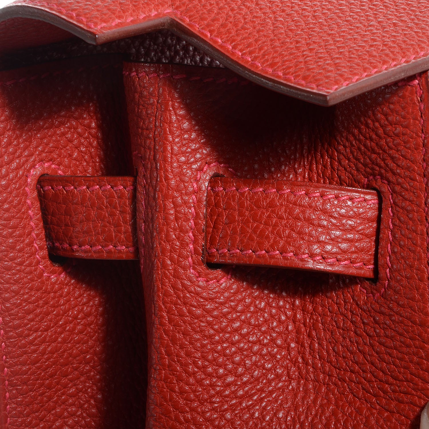 Hermes Togo Kelly Sellier 35 Rouge Garance 16 of 25