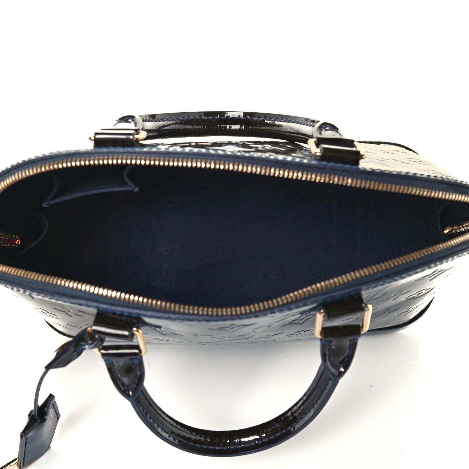 Louis Vuitton Vernis Alma PM Blue Infini 5 of 10
