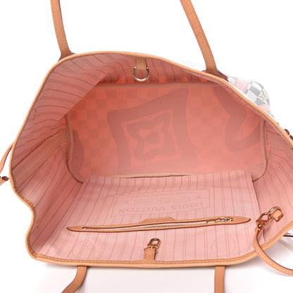 Louis Vuitton Damier Azur Tahitienne Neverfull MM 6 of 12