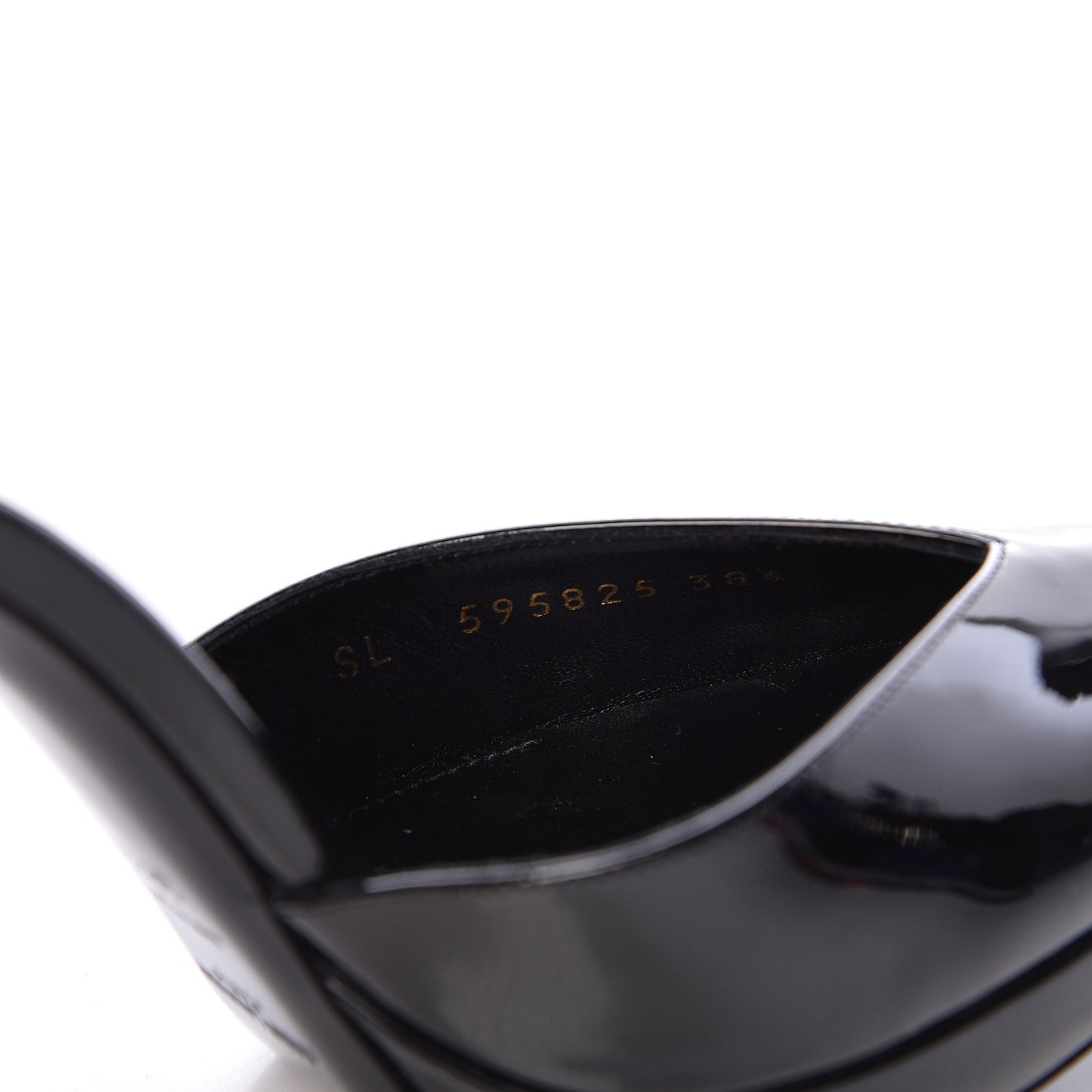 Patent Zizi D'Orsay Pump 38.5 Black