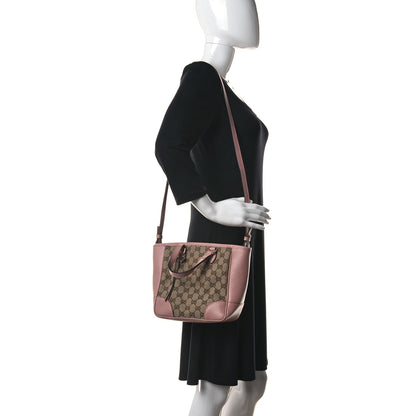 Gucci Monogram Small Bree Tote Beige Soft Pink 2 of 12