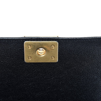 Chanel Caviar Quilted North South Boy Flap Black 11 of 11