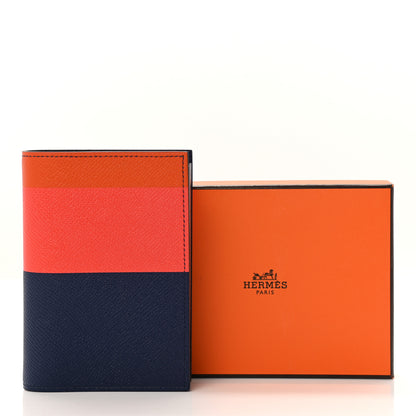 Hermes Epsom Casaque Couverture Agenda Cover GM Bleu Saphir Rose 6 of 6
