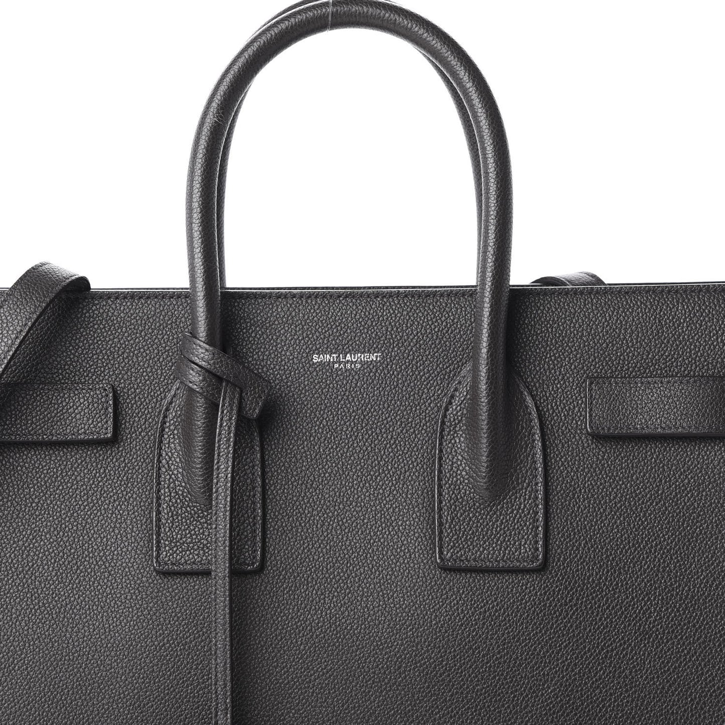 Grained Calfskin Small Sac De Jour Graphite