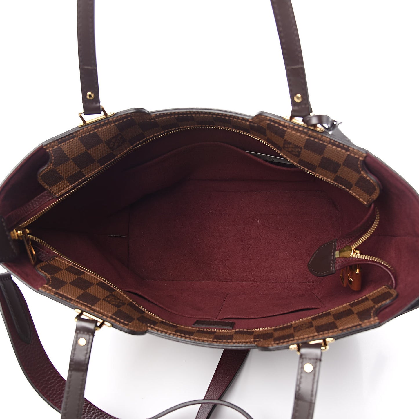 Damier Ebene Taurillon Jersey Bordeaux