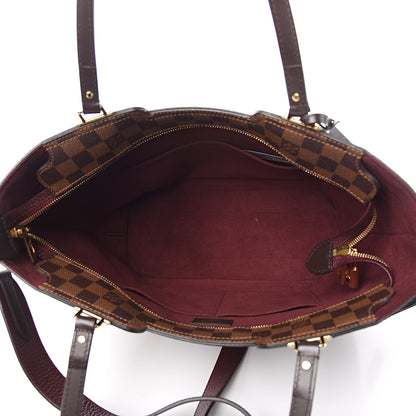Louis Vuitton Damier Ebene Taurillon Jersey Bordeaux 5 of 10
