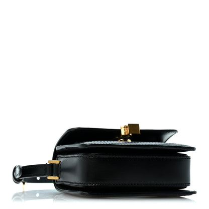 Saint Laurent Smooth Calfskin Micro Solferino Satchel Black 3 of 9