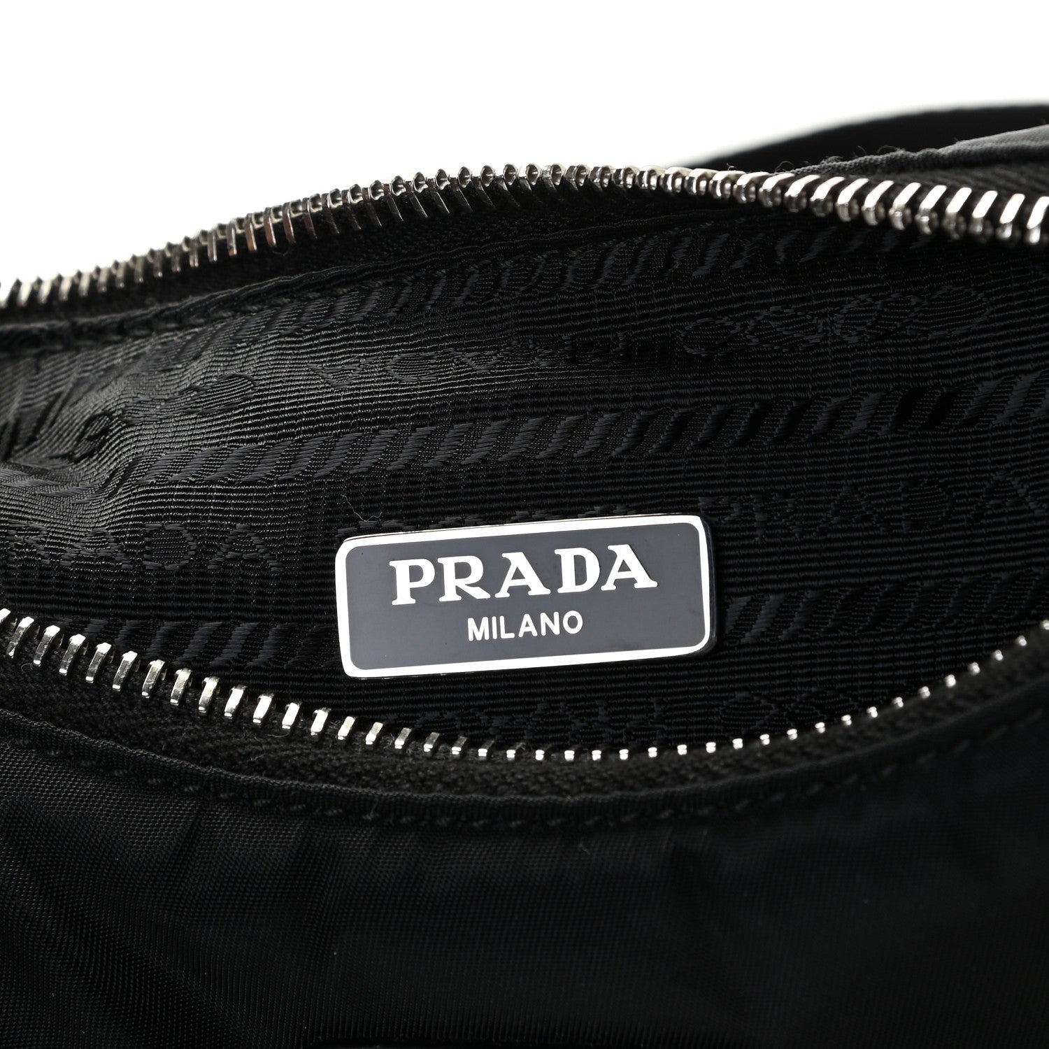 Prada Nylon Re-Edition 2005 Shoulder Bag Black 9 of 10