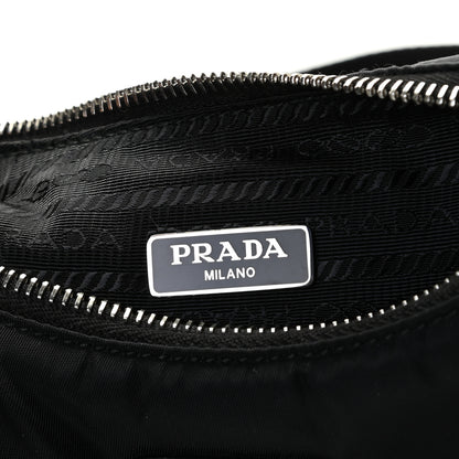 Prada Nylon Re-Edition 2005 Shoulder Bag Black 9 of 10