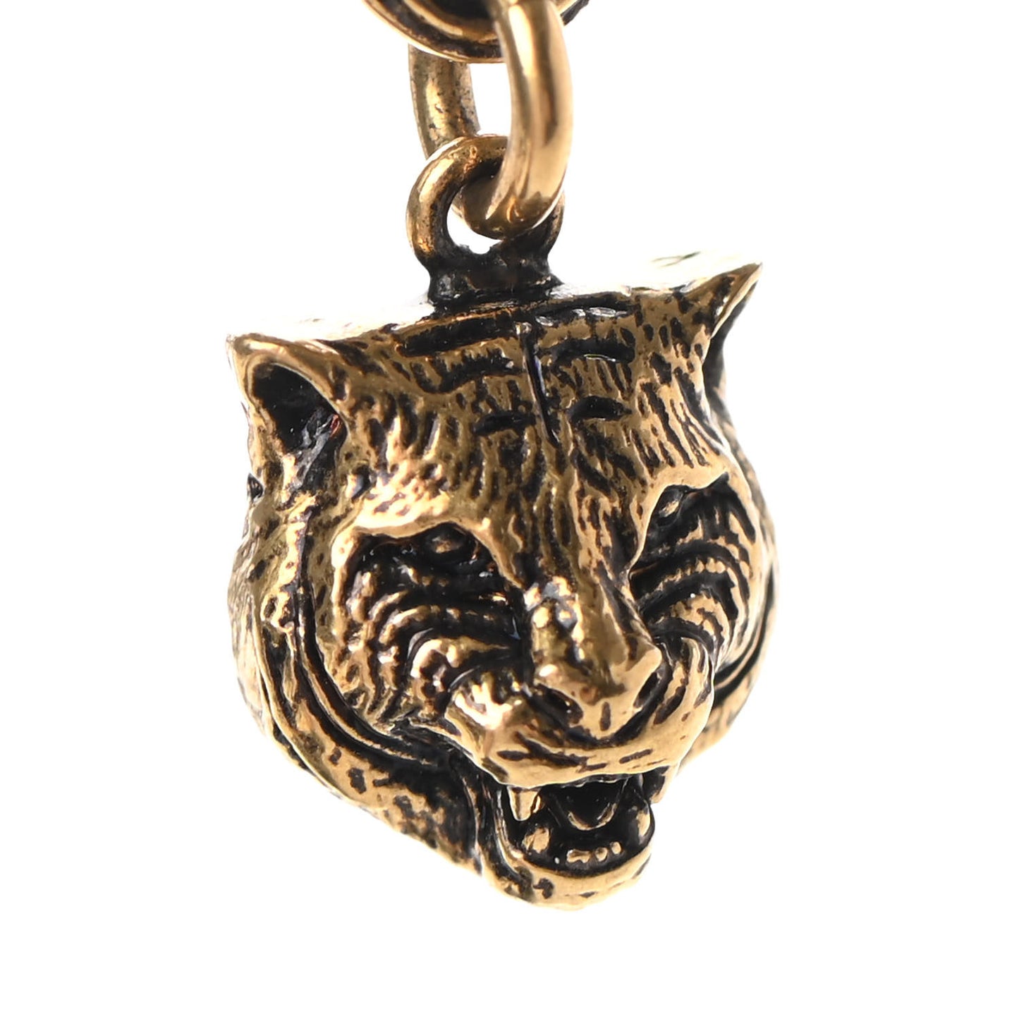 Crystal Marmont Necklace Aged Gold Multicolor