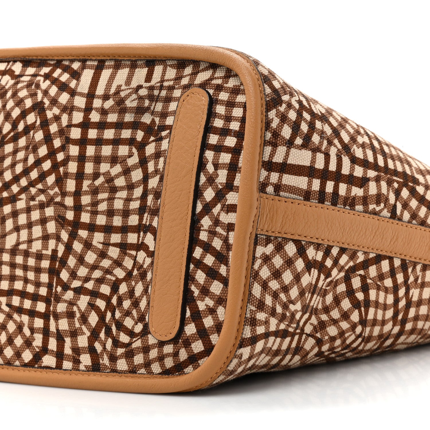 MCM Visetos Medium Liz Reversible Shopper Tote Cognac 12 of 20