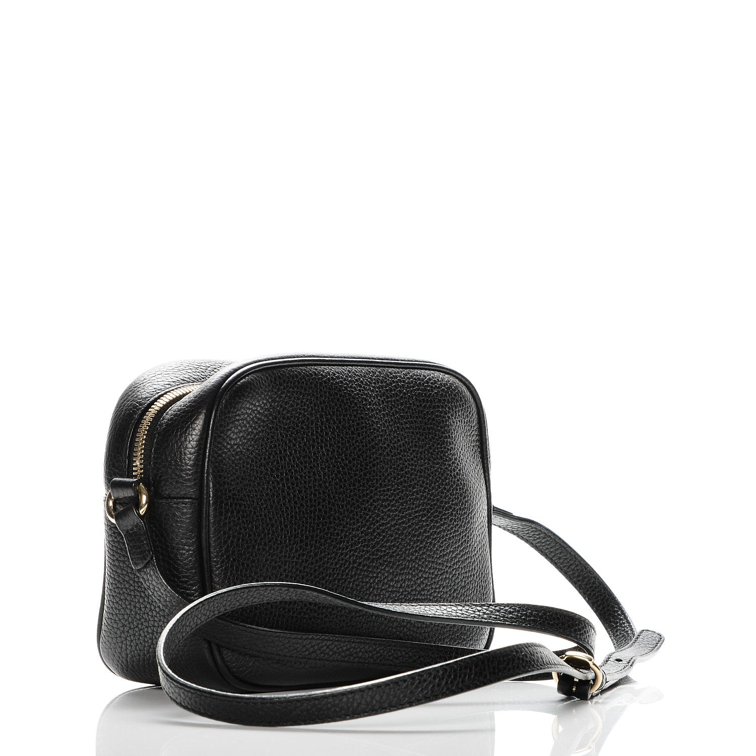 Gucci Pebbled Calfskin Small Soho Disco Bag Black 3 of 7