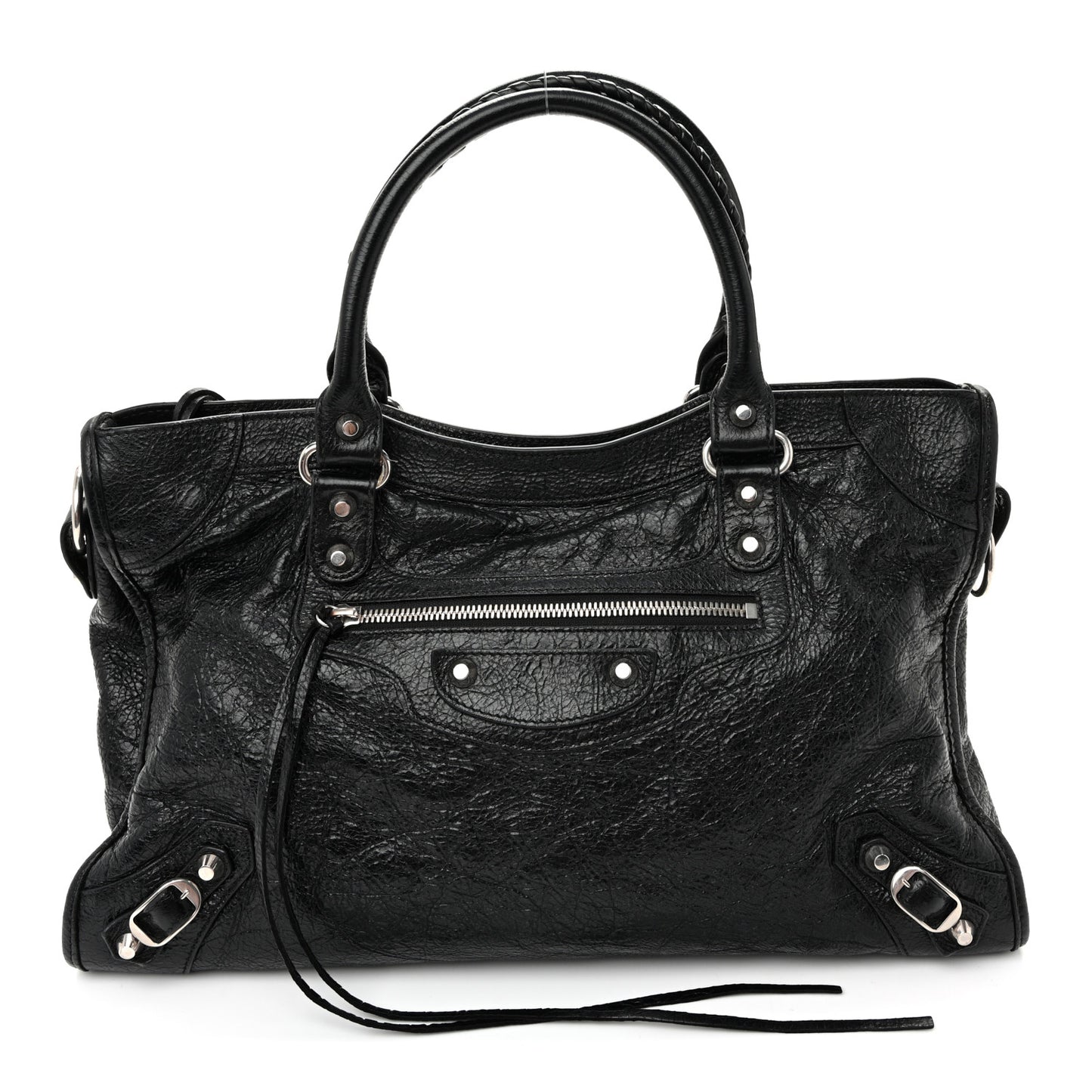 Agneau Arena Silver Hardware Medium Le City Black