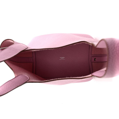 Hermes Taurillon Clemence Picotin Lock 18 PM Mauve Sylvestre 5 of 8