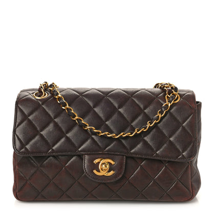 Chanel Lambskin Quilted Medium Double Sided Flap Brown 1 of 14