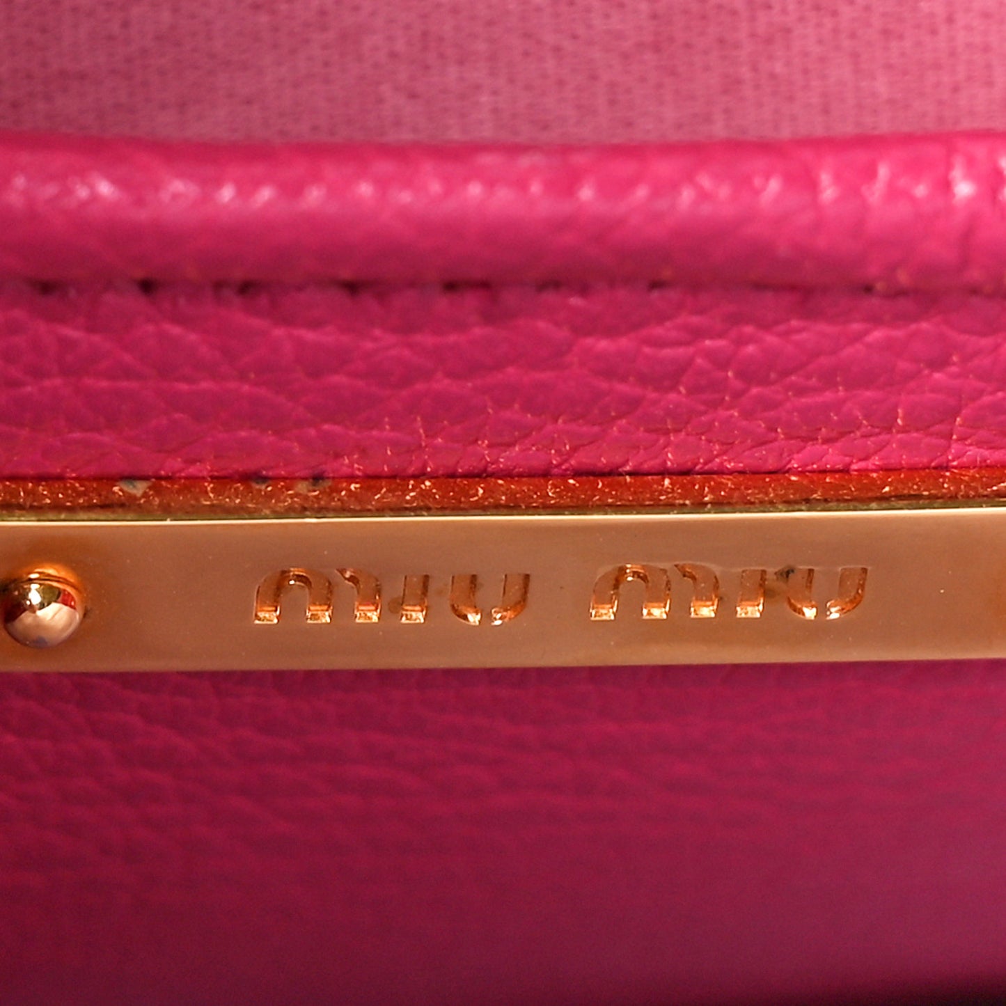 Goatskin Madras Bicolore Shopping Tote Rosa Peonia