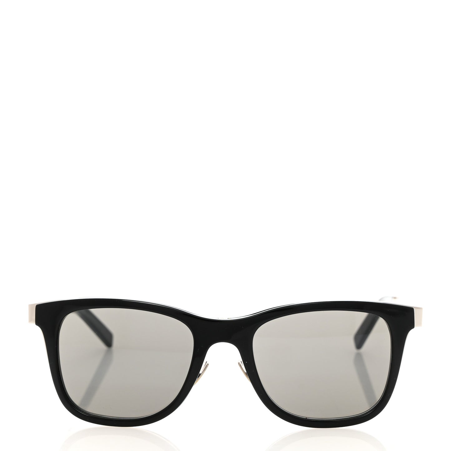 Acetate Square Sunglasses SL 51 Black