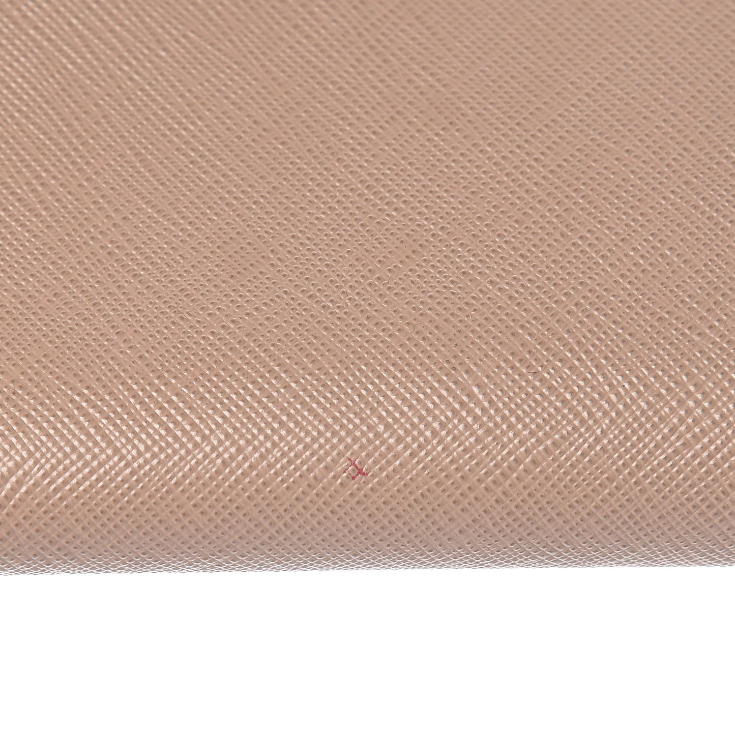 Saffiano Metal Double Snap Travel Wallet Cammeo