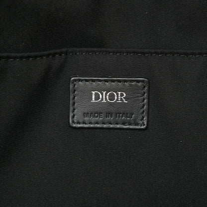 Christian Dior Coated Canvas CD Diamond Rider Zipped Backpack Black 6 of 12