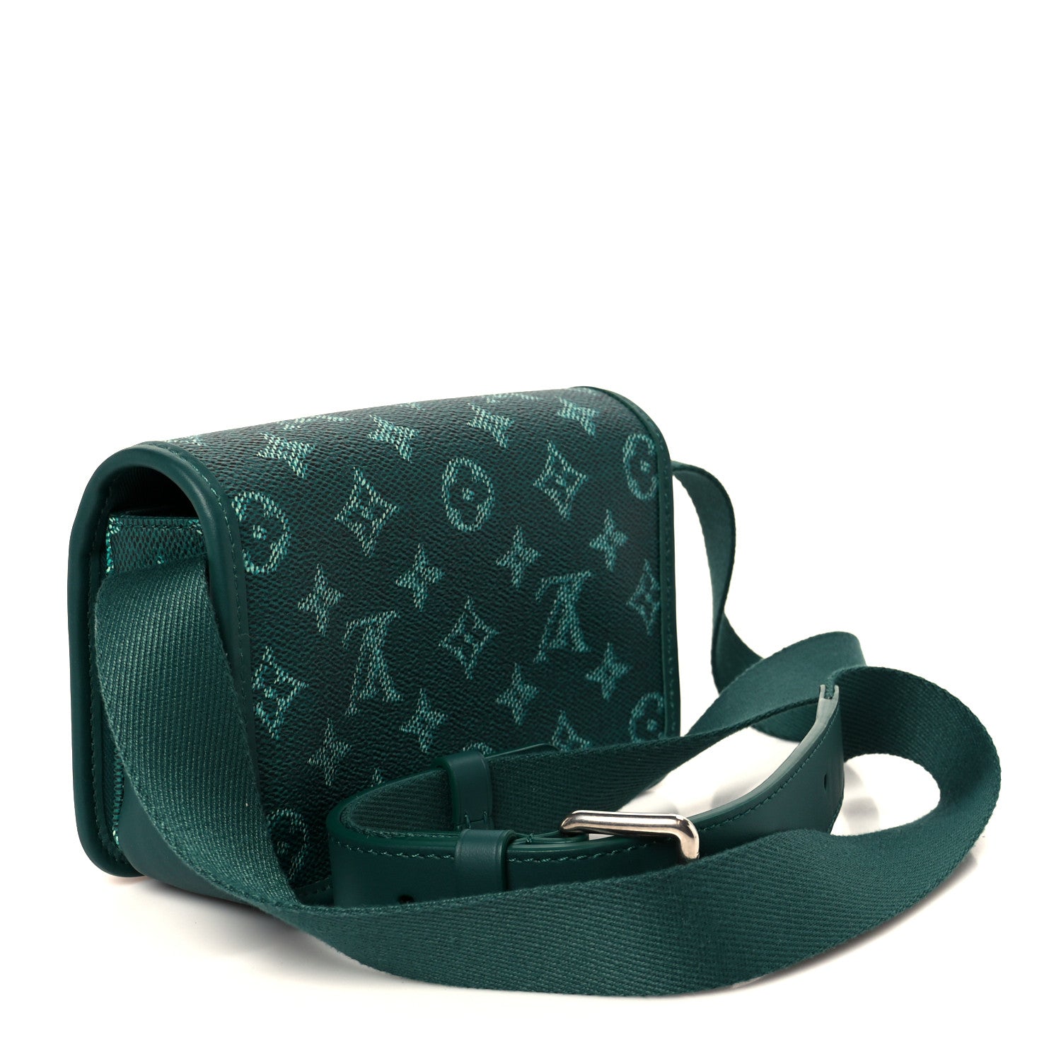Louis Vuitton Monogram Heritage Bosphore Wearable Wallet Green 3 of 11