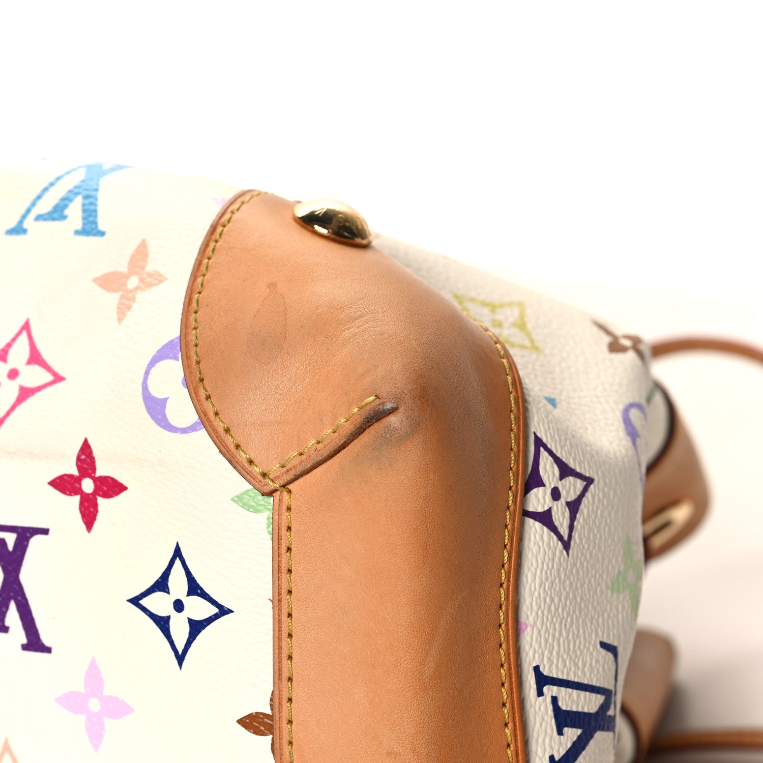 Louis Vuitton Monogram Multicolor Ursula White 12 of 14