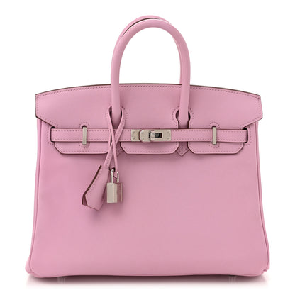 Hermes Swift Birkin 25 Mauve Sylvestre 1 of 12
