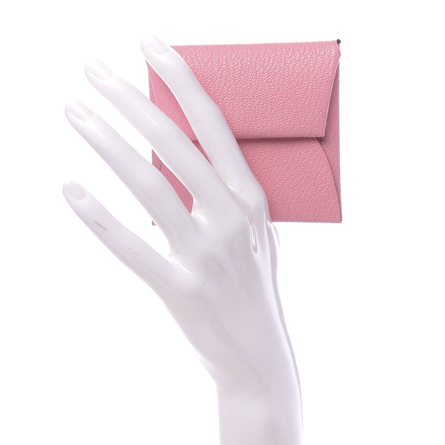 Chevre Mysore Verso Bastia Coin Purse Rose Confetti Brique