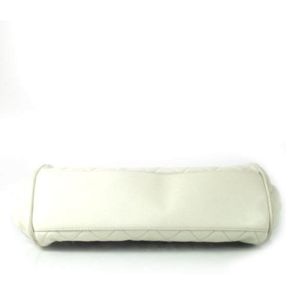 Chanel Caviar Timeless Accordian Flap White 5 of 9