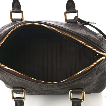 Louis Vuitton Empreinte Speedy Bandouliere 25 Chocolate 5 of 12