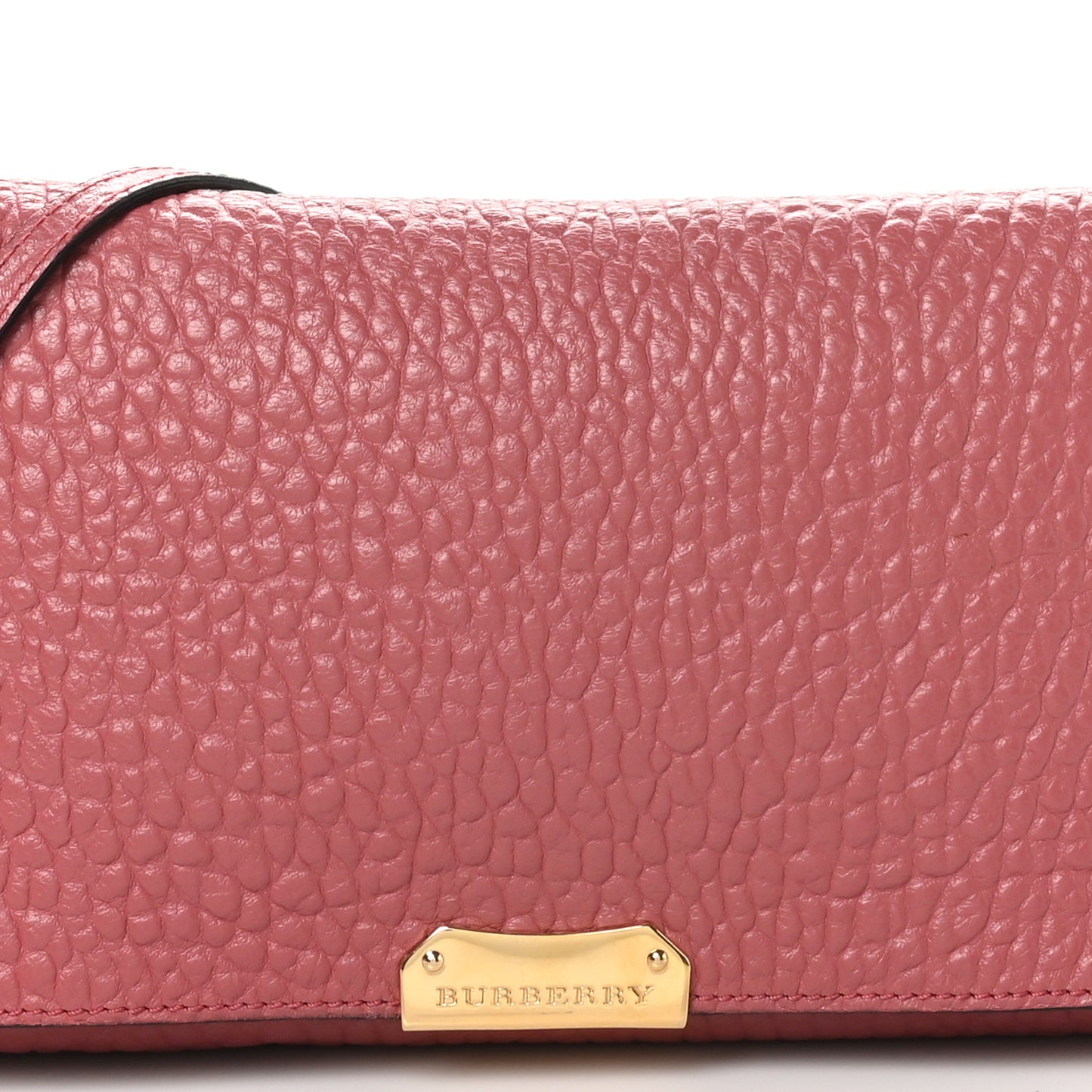 Signature Grain Mildenhall Crossbody Bag Pink